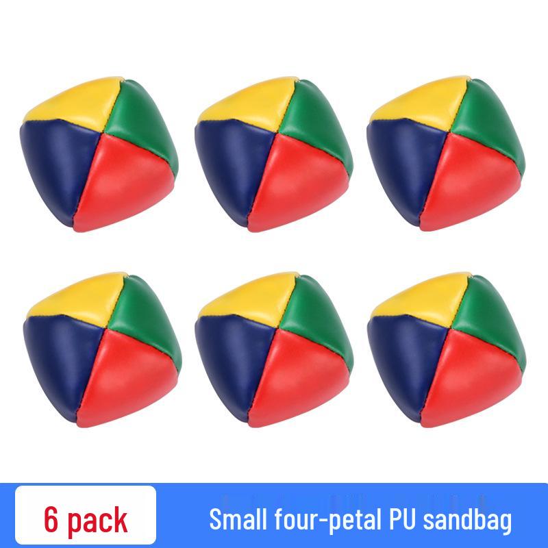 Children's Round Leather Beanbag for Play and Games