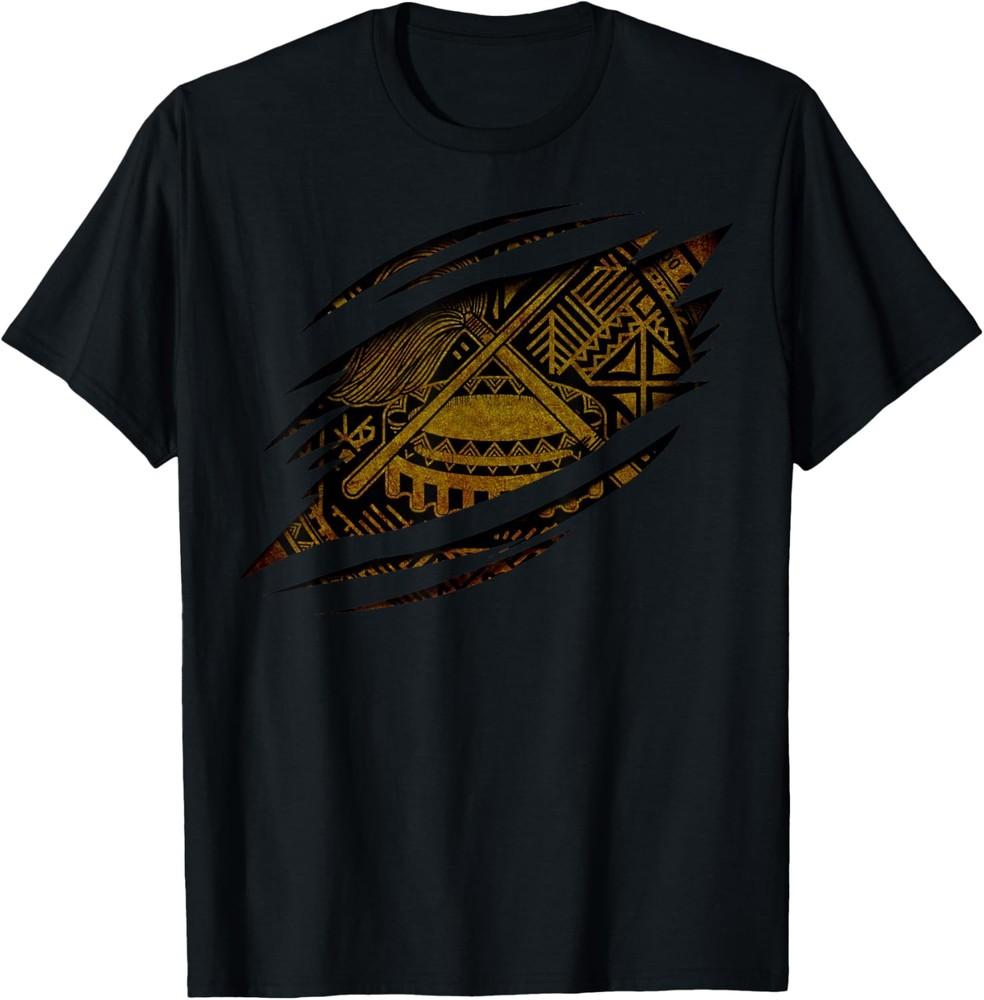 Ripped Samoan Seal T Shirt  Vintage Samoa shirt TShirt Unisex T-Shirt L