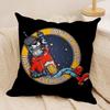 Anime F-Futurama B-Bender Cushion Cover Soft Plush Fabric Double-Sided Printed Sofa Cushion Cover For All Seasons Homedecor Gift