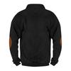 Das Herren-Sweatshirt mit Stehkragen im Frühling und Herbst ist ein Outdoor-Freizeitpullover