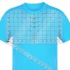 Acrylic T-shirt Measurement Tool All-in-ONE T-shirt Calibration Tool Ruler  Heat Press
