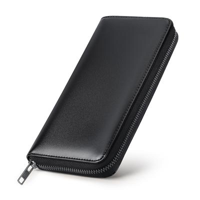 Long Genuine Popular Made by Top Wallet Large Smooth Card Coin Stylish Cowhide Leather Men's Wallet, Leather, Brand, Craftsmen, Capacity,