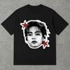 2026 Hot Vintage Kpop Idol Arirang World Tour Bangtan Jungkook V Taehyung Jimin Jin Suga RM J-hope T-shirt Unisex Hip Hop Streetwear Oversized Tshirt