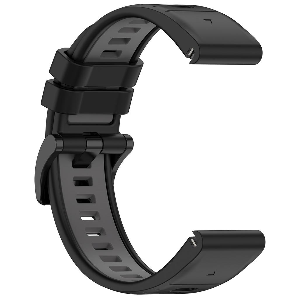 22/26mm Quick Fit Strap for Garmin Fenix 8 E Enduro 3 2 Two Tone Silicone for Garmin Fenix 8 7 7X 6X 5X 7 Pro Enduro 3 2 Strap