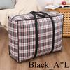 1/2pcs Heavy Duty Storage Bags with Zipper - Waterproof Foldable Moving Bags for Clothes, Blankets, Seasonal Decor