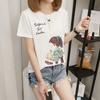 Women's short-sleeved t-shirt women's summer new Korean version cartoon student crew-neck bottoming shirt