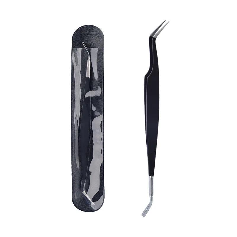 1/2 In 1 Stainless Steel Tick Removal Tool for Pets Quick Effectively Remove Ticks from Cat Dog Professional Tweezers