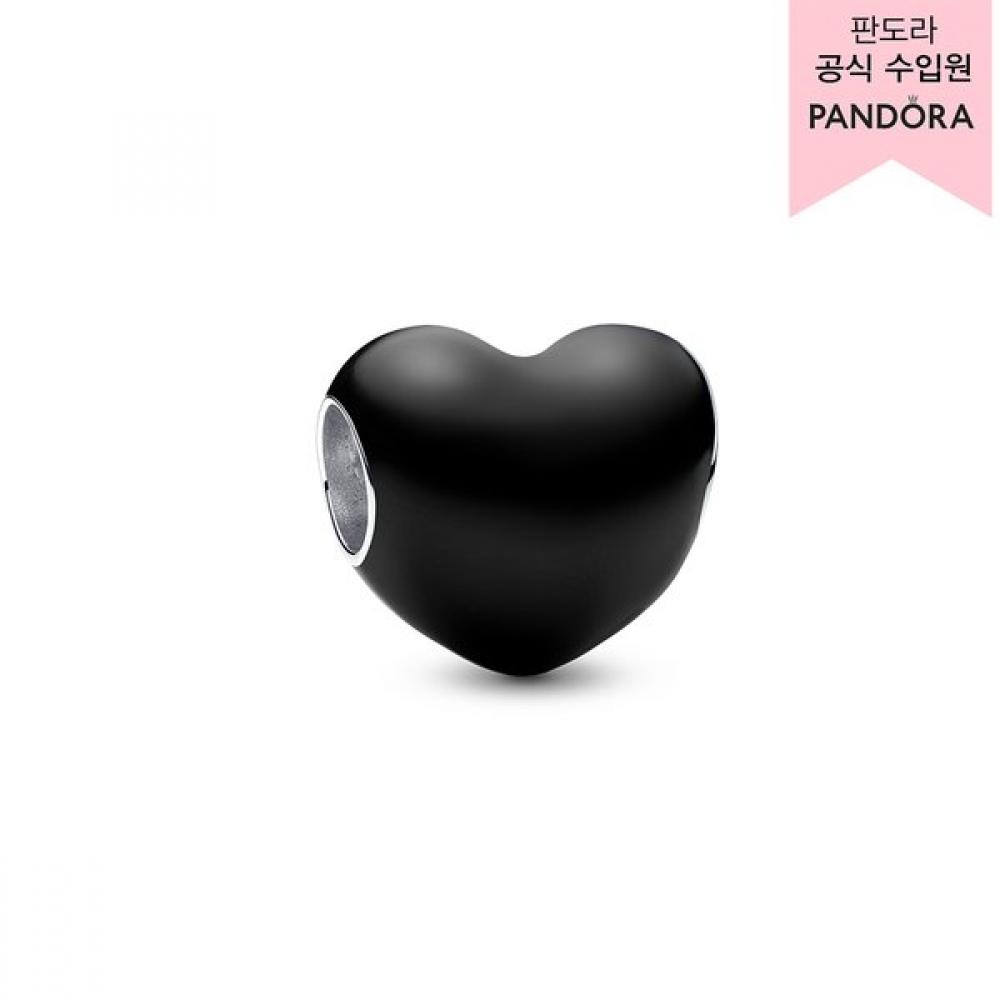 

Pandora Black Heart Charm 793337c04 793337C04