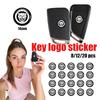 For Jaguar Car Key Sticker Logo 3D Metal Car Key Sticker Emblem S-Type F-Type X-Type F-Pace I-Pace E-Pace XFR XKR HH1
