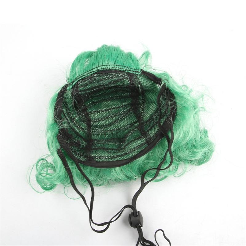 Funny Wigs for Cats Halloween Gathering Costume Pet Wigs Carnivals Cosplay Prank Headwear Dog Wigs Puppies Accessories