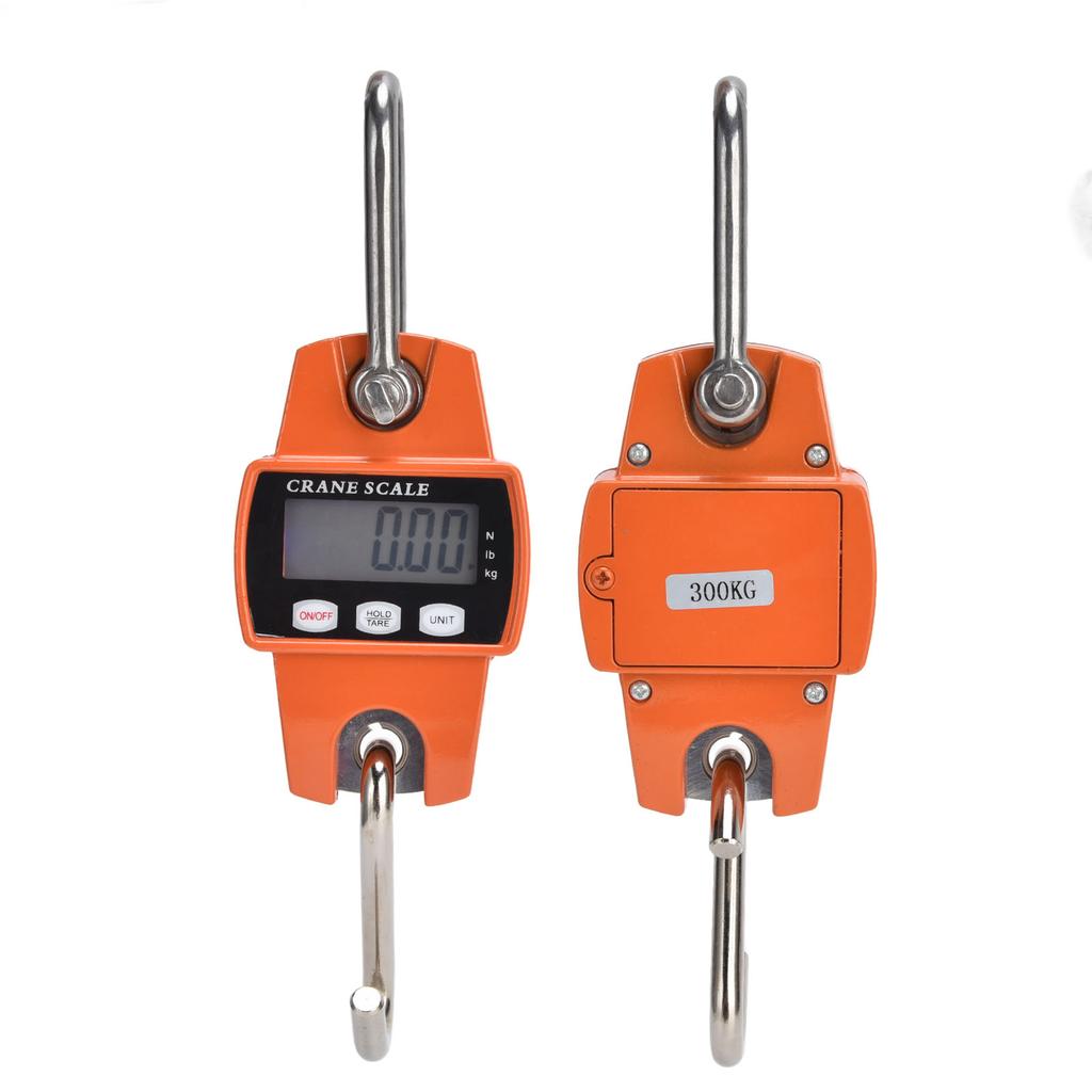 661.4lb Digital Hanging Scale Professional Small Digital Hanging Scale with Cast Aluminum Case