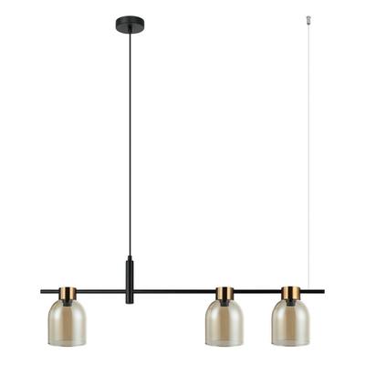 Lampa wisząca SERVIO PND-66892-3-BK-AMB Italux