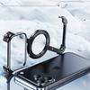 Magnetic Metal Bumper Cover for iPhone 17 Pro Max Magsafe 360° Rotatable Holder Frameless Shockproof Case for iPhone Air 17Pro