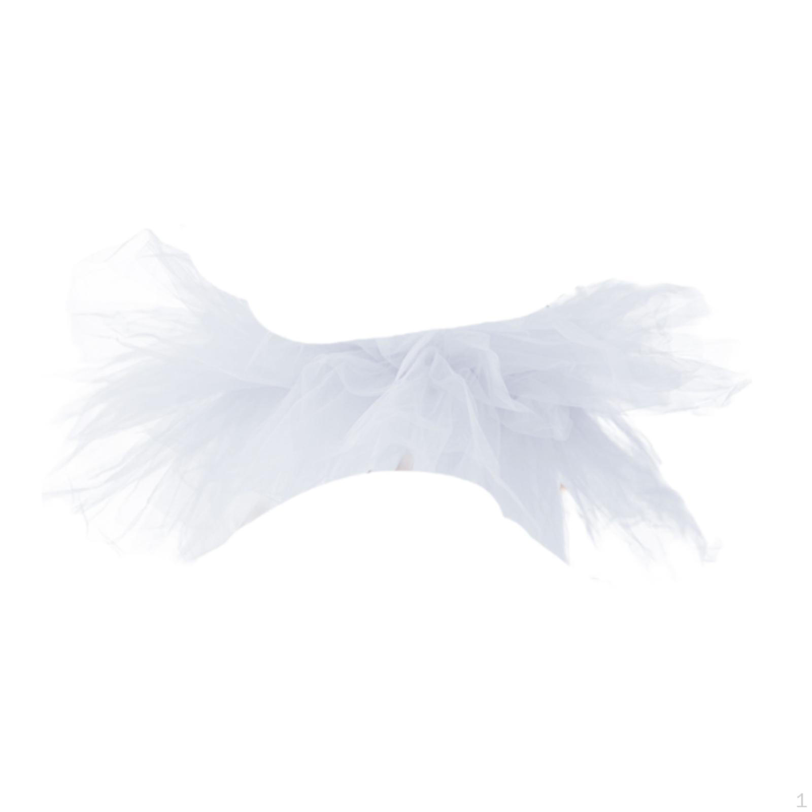 

27cm Elastic Waist Crinoline Petticoat Tutu Skirt Cosplay Costume Ballet Prom