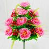 Artificial Flower Fake Flower 18 Heads Red Fruit Peony Fake Flower Bouquet Cloth Flower Bedroom Ornament