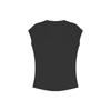 Design Sense V-neck Short Sleeve T-shirt Women's Summer New Irregular Short Student Trim Top Ins Trend