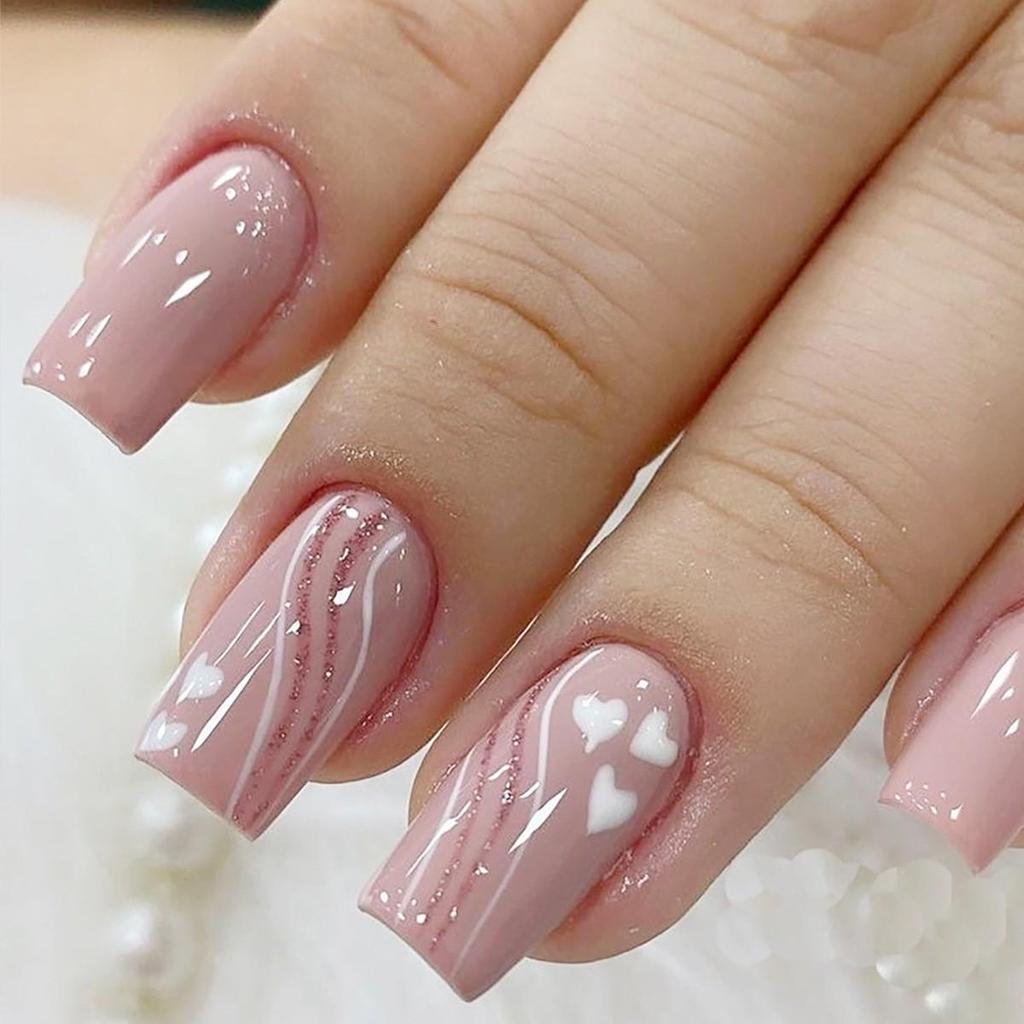 Abnehmbare Nagelkunst-Sticker im europäischen und amerikanischen Stil - Einfache, tragbare künstliche Nägel