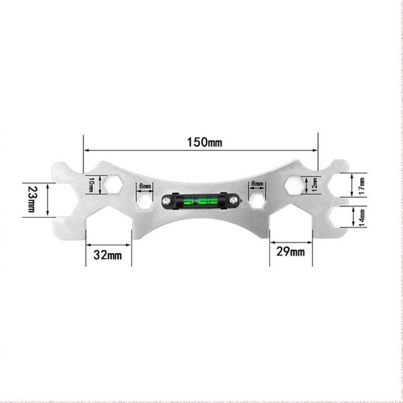 Stainless Steel  And Cold Water Pipe Leveler With Bubble Level Indicator,Tools, Faucet/Shower/Water Heater/Pipe Leveling Tool