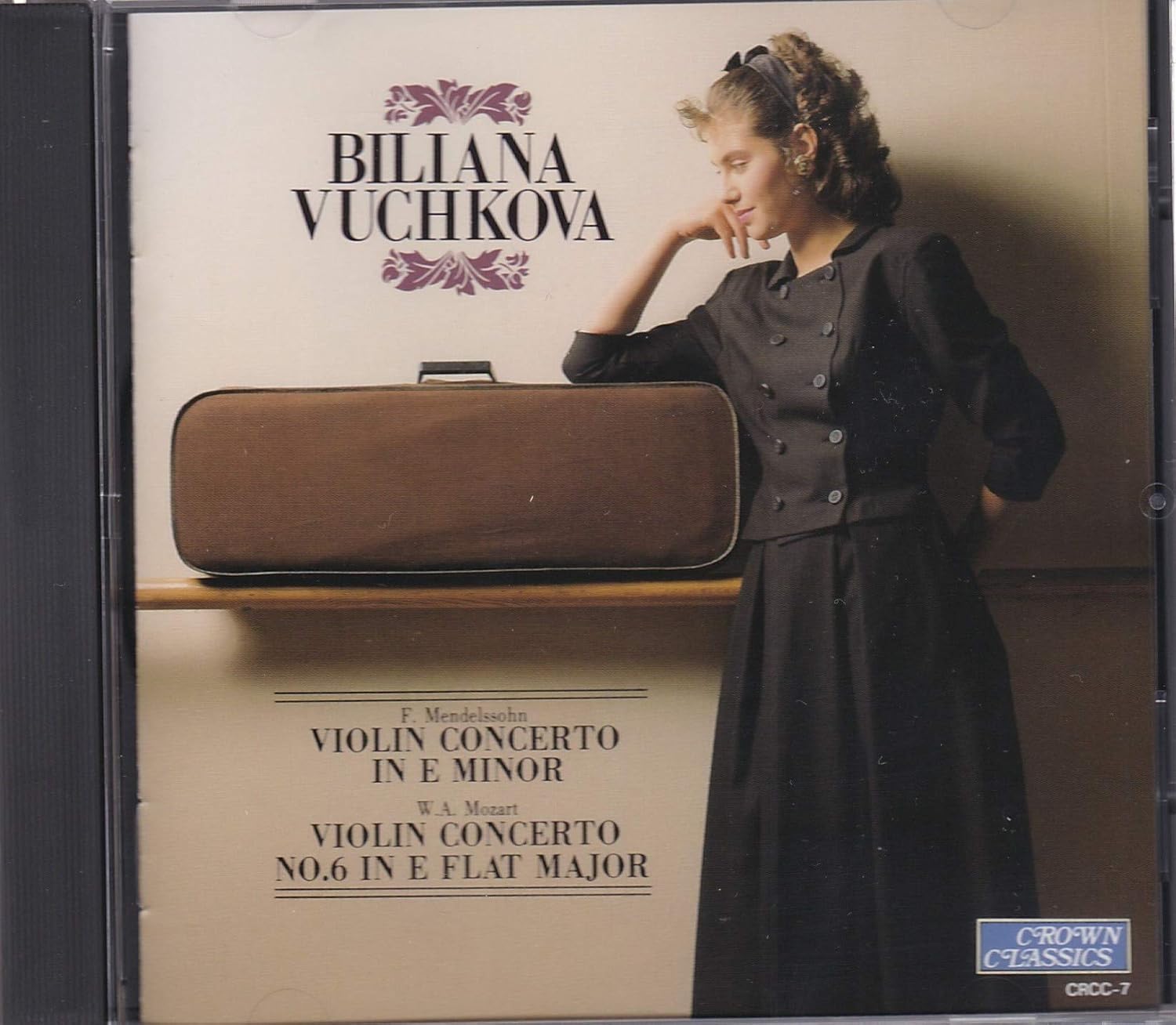 

CD BACHKOVA (BILIANA), MENDELSSOHN, MO - Mendelssohn: Violin Concerto CRCC7 CROWN 1991 Japan Classical Used