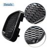 Front Bumper Honeycomb Racing Grille Mesh Badgeless Grille for Seat Leon MK2 1P1 Altea XL Toledo Mk3 2006 2007 2008 2009