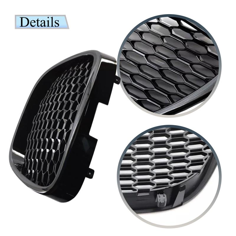 Front Bumper Honeycomb Racing Grille Mesh Badgeless Grille for Seat Leon MK2 1P1 Altea XL Toledo Mk3 2006 2007 2008 2009