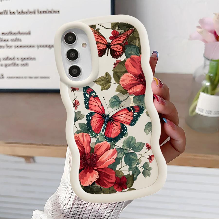 

Cute Butterfly Case for Samsung Galaxy A13 A15 A52 A11 A21s A12 A16 A14 Soft Phone Cover A03 A23 A05 A53 A06 A22 A33 A04 Galaxy A53 5G