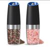 Household Automatic Salt Pepper Grinding Bottle Battery Powered Electric Pepper Grinder Heavy-duty Set of 2 Adjusted Thickness