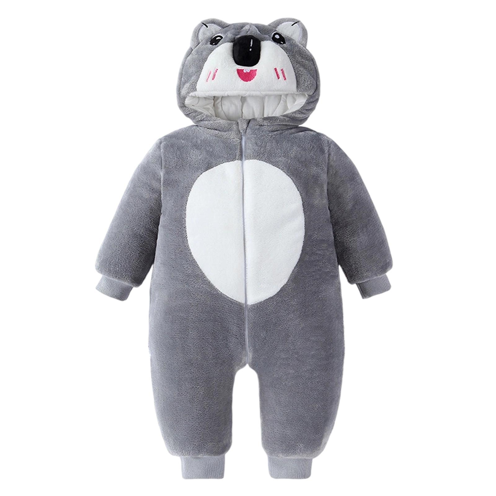 

Детский модный повседневный флисовый комбинезон 100 хаки