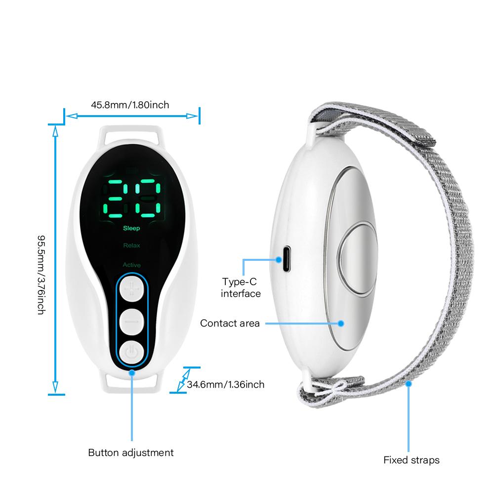 Smart Sleep Aid Device Promotes Relaxation & Better Sleep Quality CES Microcurrent Anti-Anxiety Insomnia Relief Handheld Design
