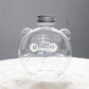 1Pcs Plastic Juice Tiger-Shaped Beverage Bottles Cartoon Milk Juice Cold Drink Milk Tea Cartoon Yang Juice Orange Dew Bottle