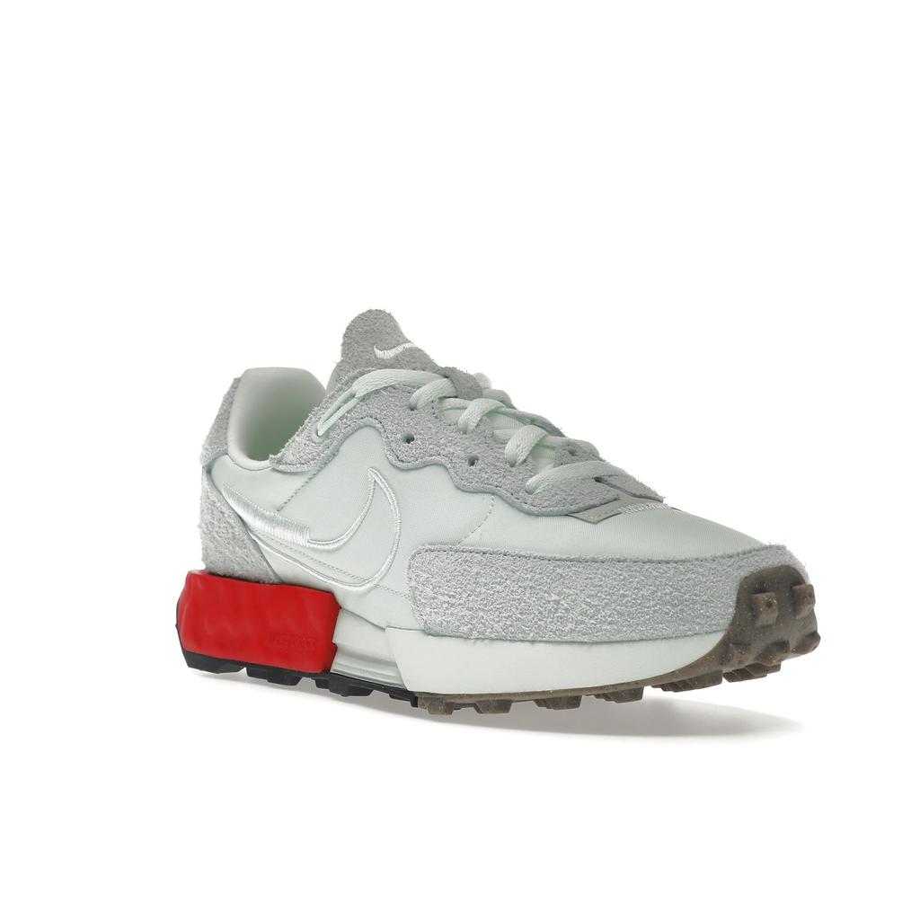 Nike Fontanka Waffle Barely Green University Red Damskie trampki DC3579-300