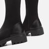 Autumn Winter Women's High-quality Shoes Elastic Material Platform Women's Boots New Knee Boots High Boots with Height
