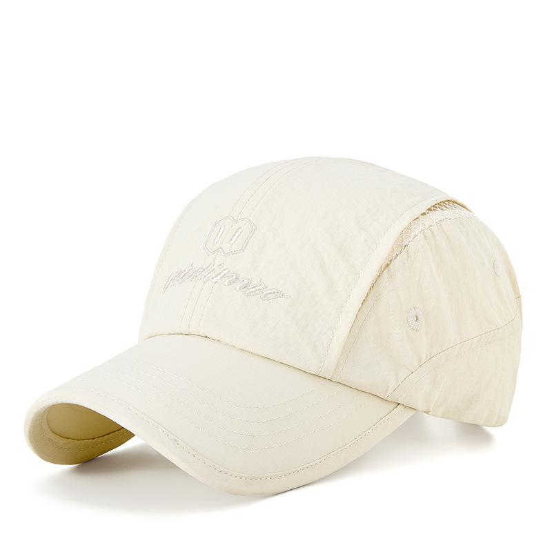 

Новая бейсболка для бега, солнцезащитная шапка, быстросохнущая солнцезащитная кепка с утиным язычком, дышащая солнцезащитная кепка, крутая кепка из кожи дыни M（56-58cm）