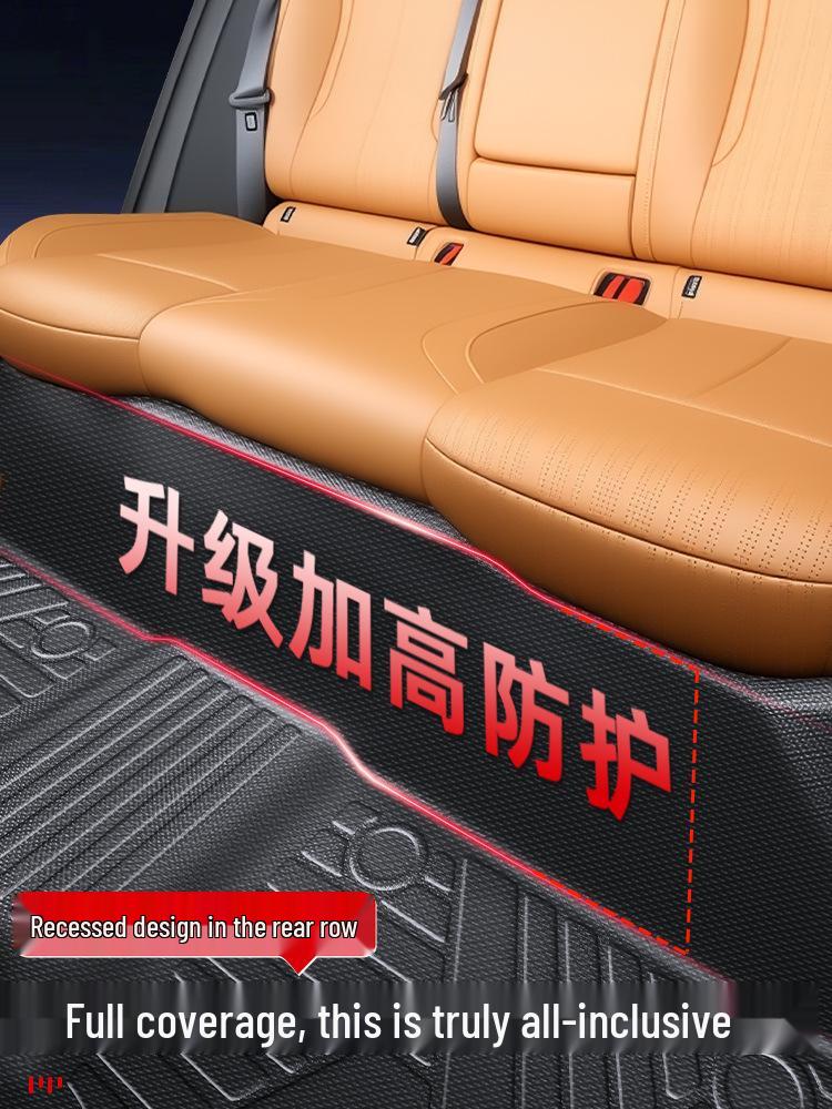Compatible TPE Floor Mats for 2025 Geely Boyue L - Complete Interior Set