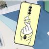 Kpop Hand Finger Heart Case For ZTE Nubia Red Magic 9 10 11 8 8S 9S 10S Pro Plus 6 7 6S 7S Pro 5G 6R 10 Air Cover