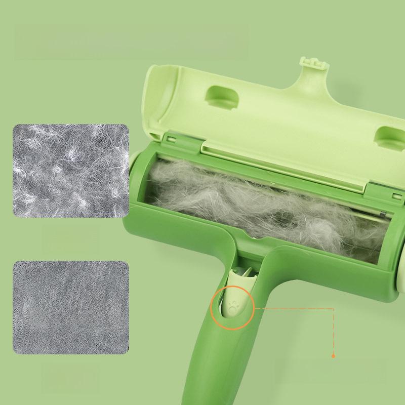 Pet Hair Remover Brush for Cats and Dogs - Sticky Lint Cleaner for Beds and Clothes