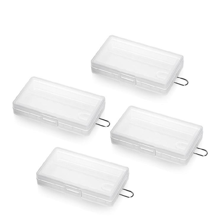 Boîte de Rangement pour Piles 3A à Coque Dure 8 Emplacements avec Fermeture Sécurisée pour les Besoins Domestiques, de Bureau et de Voyage