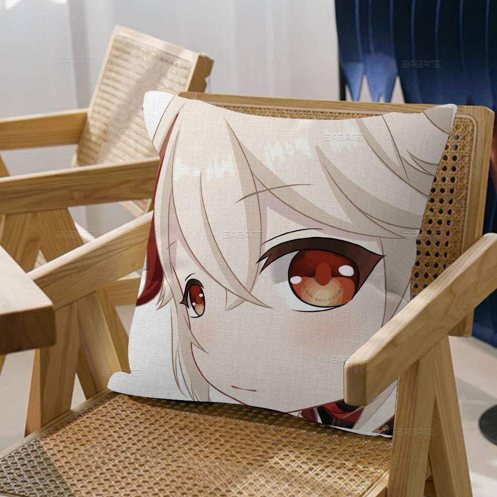 Kaedehara Kazuha Genshin Impact Pillow Cover Sofa Cushion Cover Home Room Decoration Children Gift