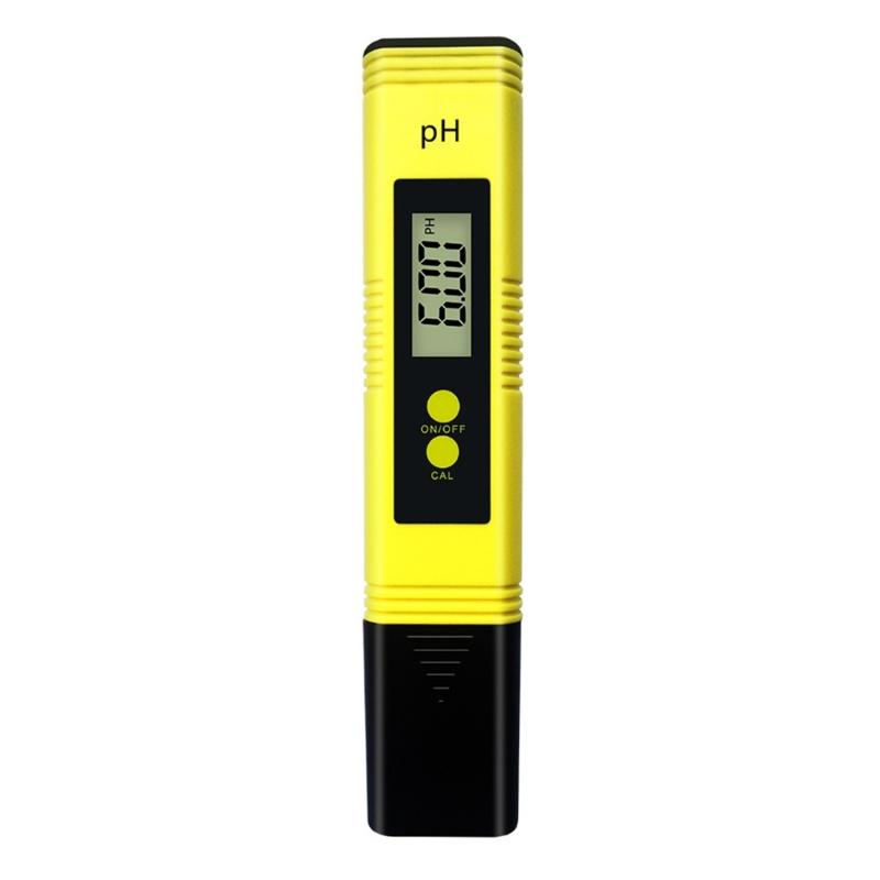 

Portable Acid Tester Pen with LCD Display Easy To Use Acid Measuring Device for Monitoring Water Soil & Pool Acidity Levels жёлтый