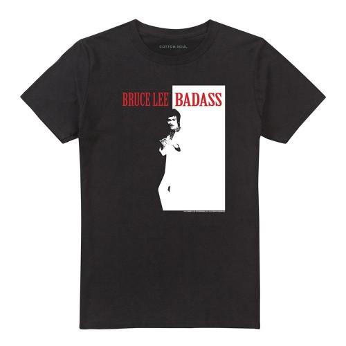 Bruce Lee Unisex Adult Badass T-Shirt