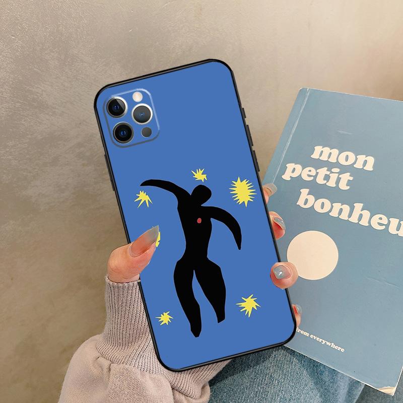 Henri Matisse Art Painting Case For iPhone 17 Air 16 15 14 13 11 12 Pro Max 13 mini XR 15 16 Plus 16e Back Cover Shell