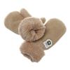 New Hot Cartoon Keep Finger Warm Lovely Kids Gloves Plus Velvet Knitting Mittens Thick