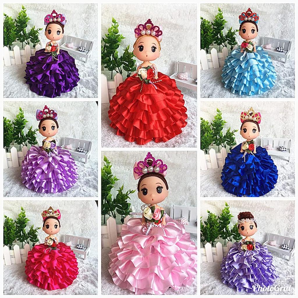 YYCRAFT Pack of 5y Two Tone Satin Organza Lace Edge Trim 1.5" Wedding Ribbon Sewing (Royal)