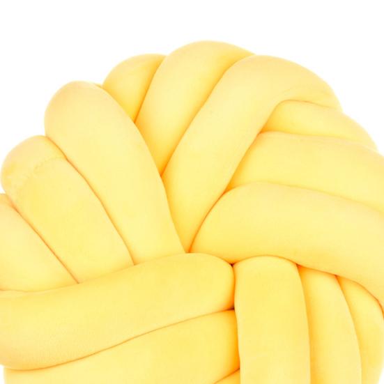 Great Filled Home Decoration Comfortable Knot Pillow Ball Round Handmade Throw Pillows Supply Knotted