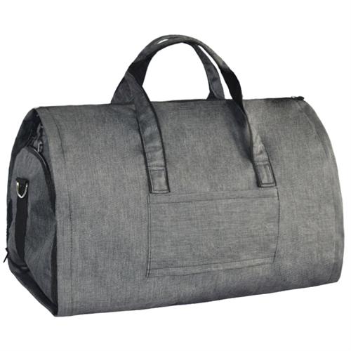 Carrying Garment Bag Large Travel Flight Duffel Bag with Shoe Compartment& Detachable Shoulder Strap for Men Women Business Trip