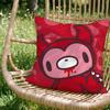Trendy GGloomy Bearer Cushion Cover Versatile DoubleSided Pillow Case Fit for Sofa Bed Car  Daily Decor