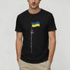 Unisex TShirts Ukraine Ukrainian Flag Vintage Cotton Tees Short Sleeve T Shirts O Neck Clothing Unique
