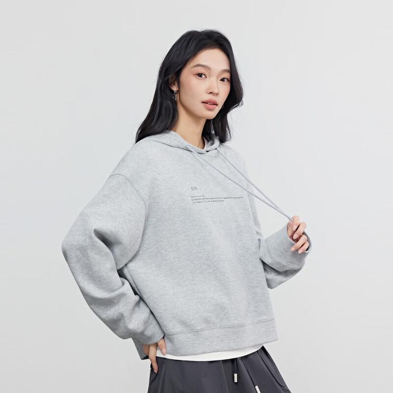 Elva' Island Women's Spring Long-Sleeve Hooded Sweatshirt