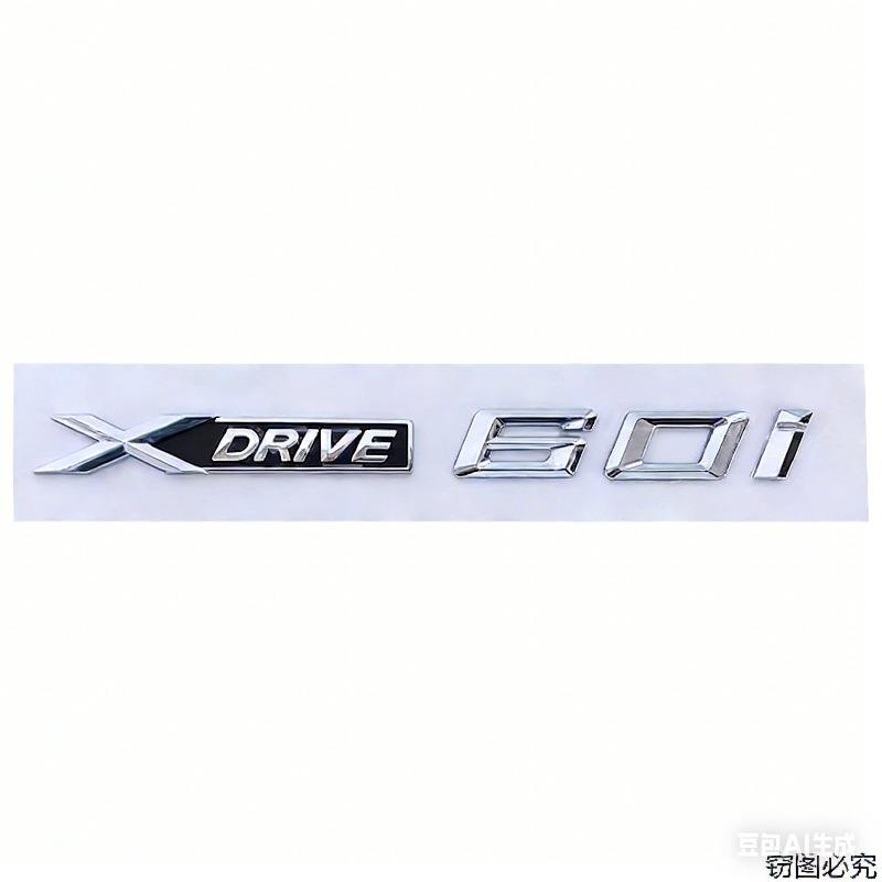 Suitable for X3X5X6 car logo modified fender xdrive20I 28I 30I 35I 50I modified label