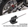 Aluminium Alloy Motorcycle Chain Alignment Tool  Maintenance Technician